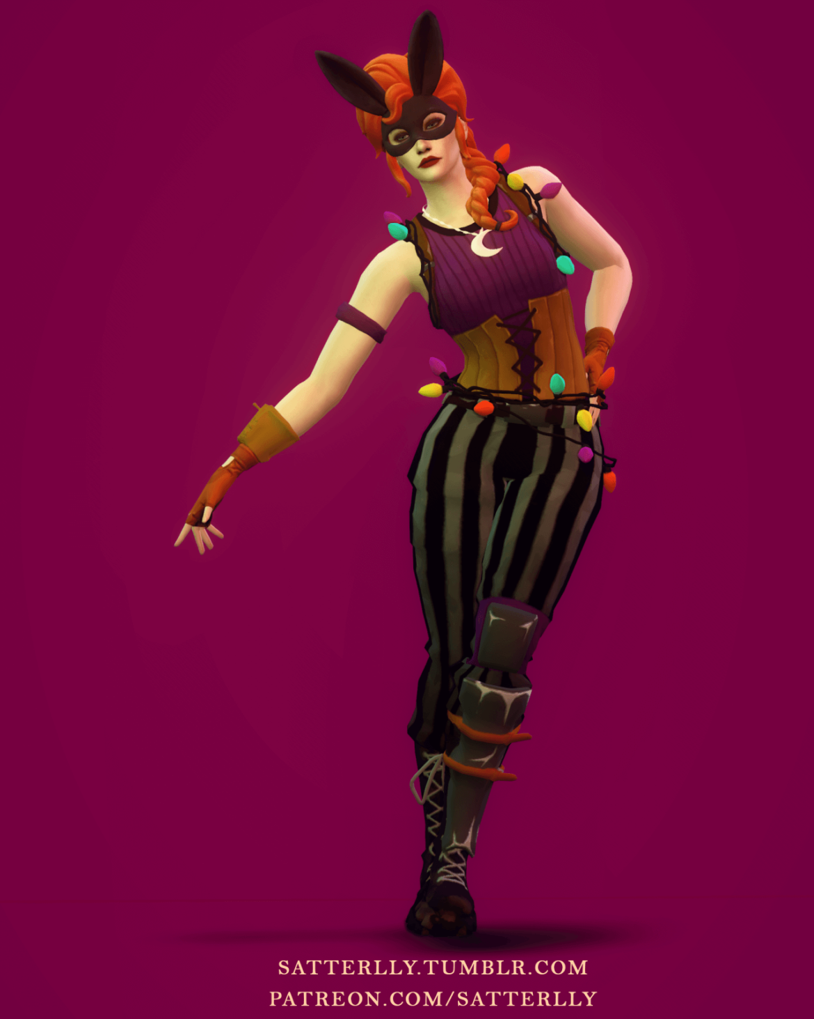 Sims 4 Fortnite – Bunnymoon outfit