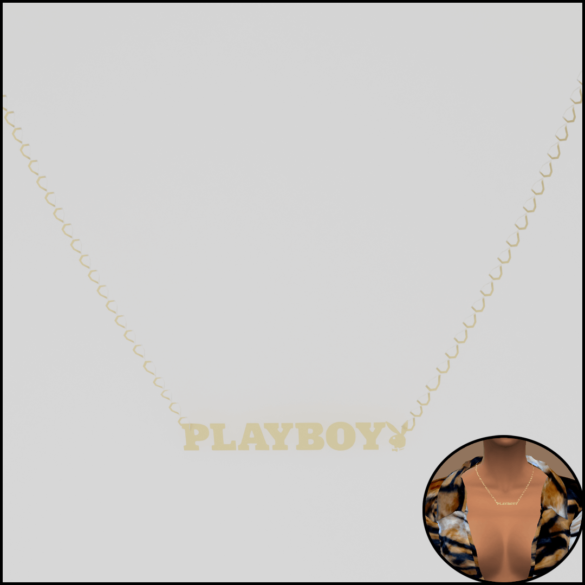 Sims 4 PLAYBOY NECKLACE