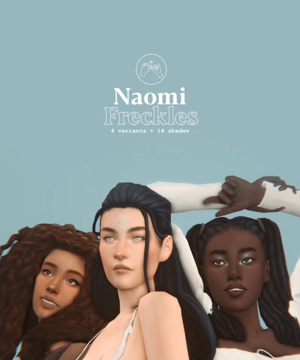 Sims 4 naomi freckles