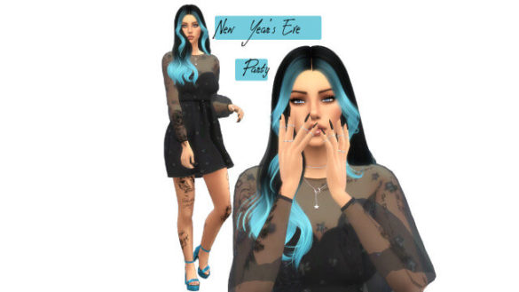 Sims 4 30 Day Lookbook Challenge Day One