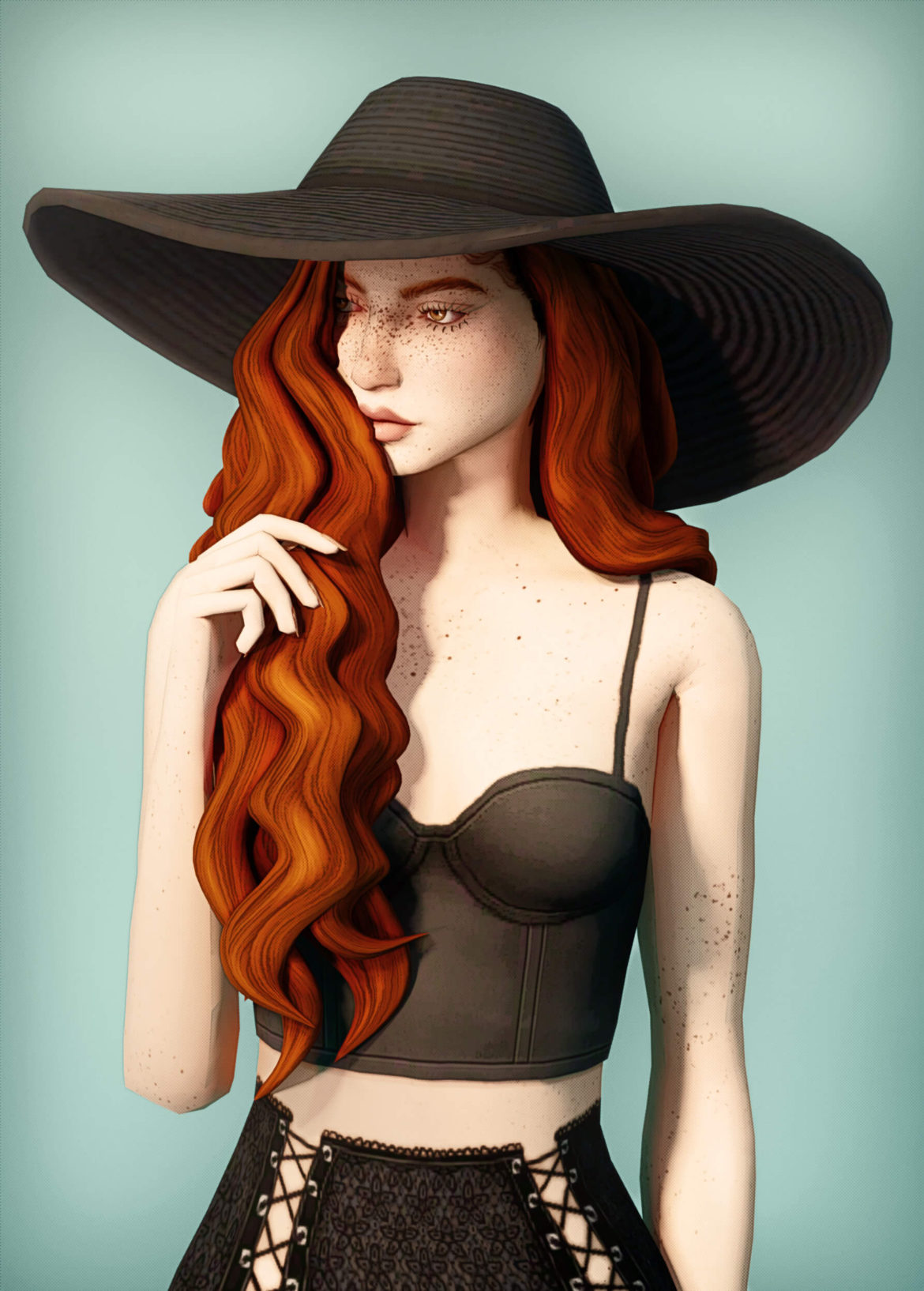 Sims 4 Simchronized S Lookbook Challenge Beachwear