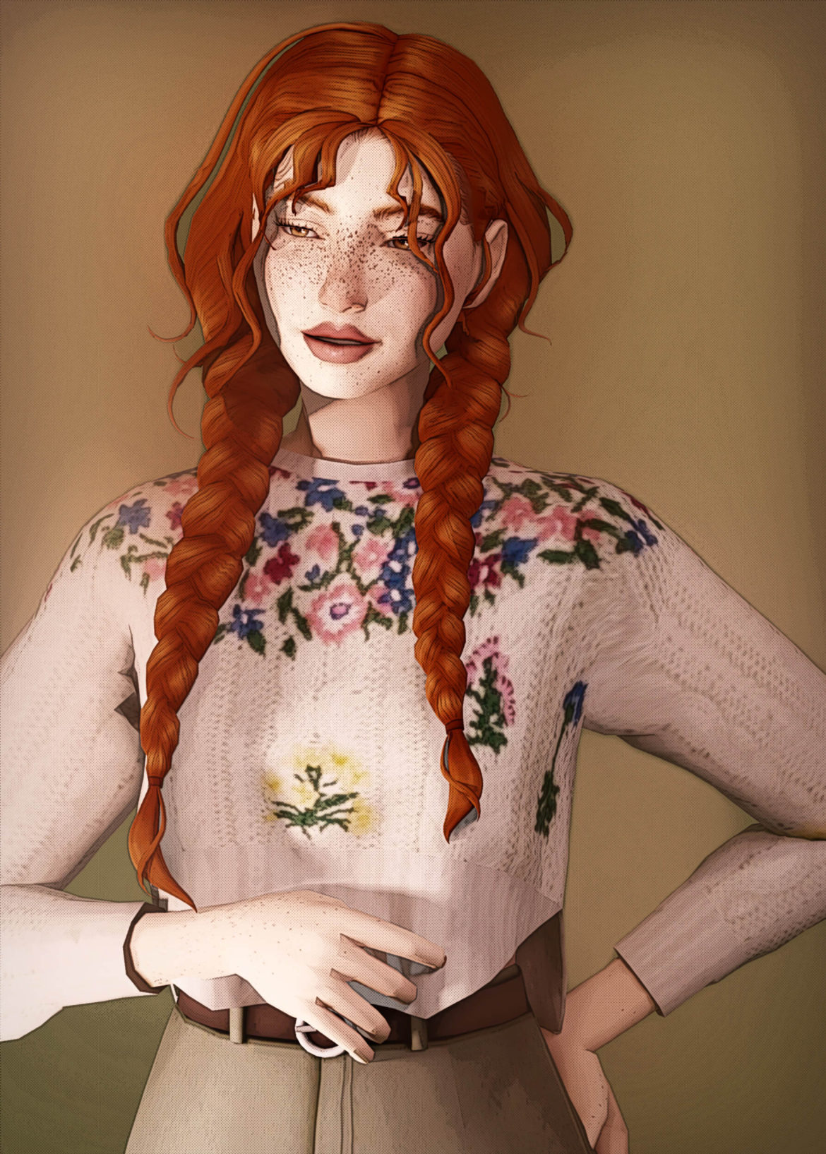 Sims 4 Simchronizeds Lookbook Challenge Camp