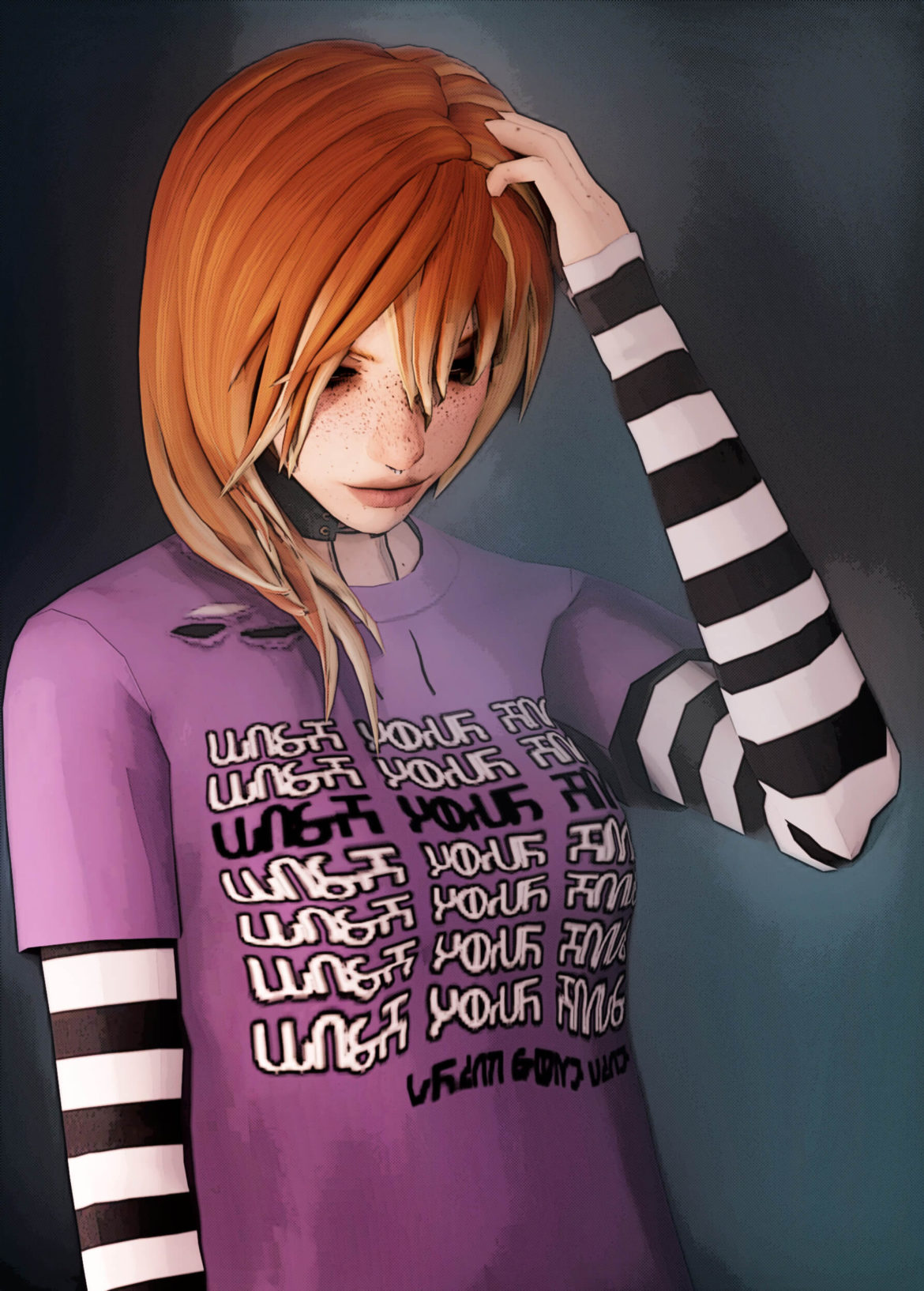 Sims 4 Simchronizeds Lookbook Challenge Emo I Make