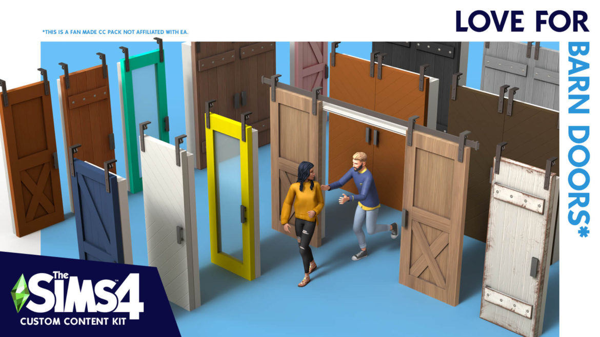 Love for barn doors – Mini CC Kit