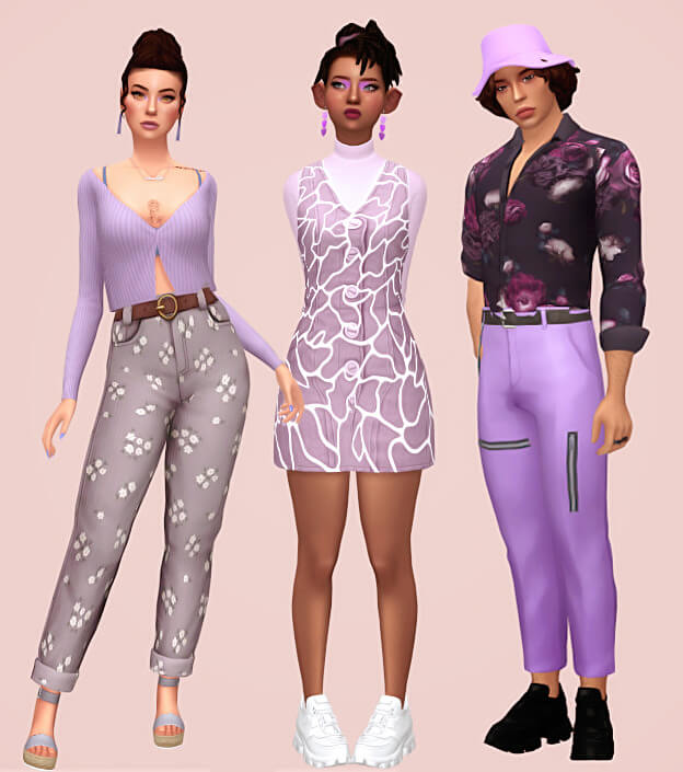 Sims 4 3x10 lookbook challenge by saurussims day 4 - MiCat Game