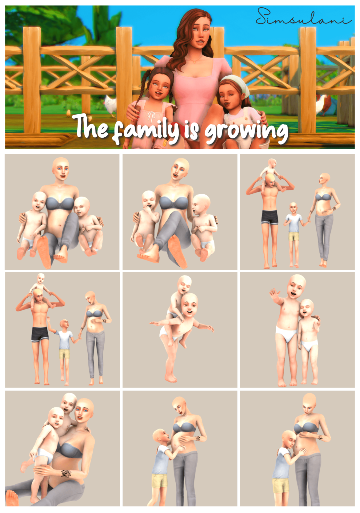 Sims 4 9 poses