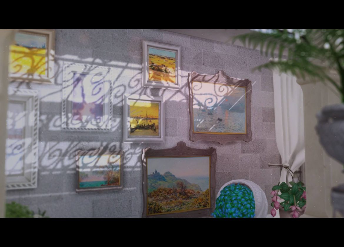 Sims 4 art time boop paints