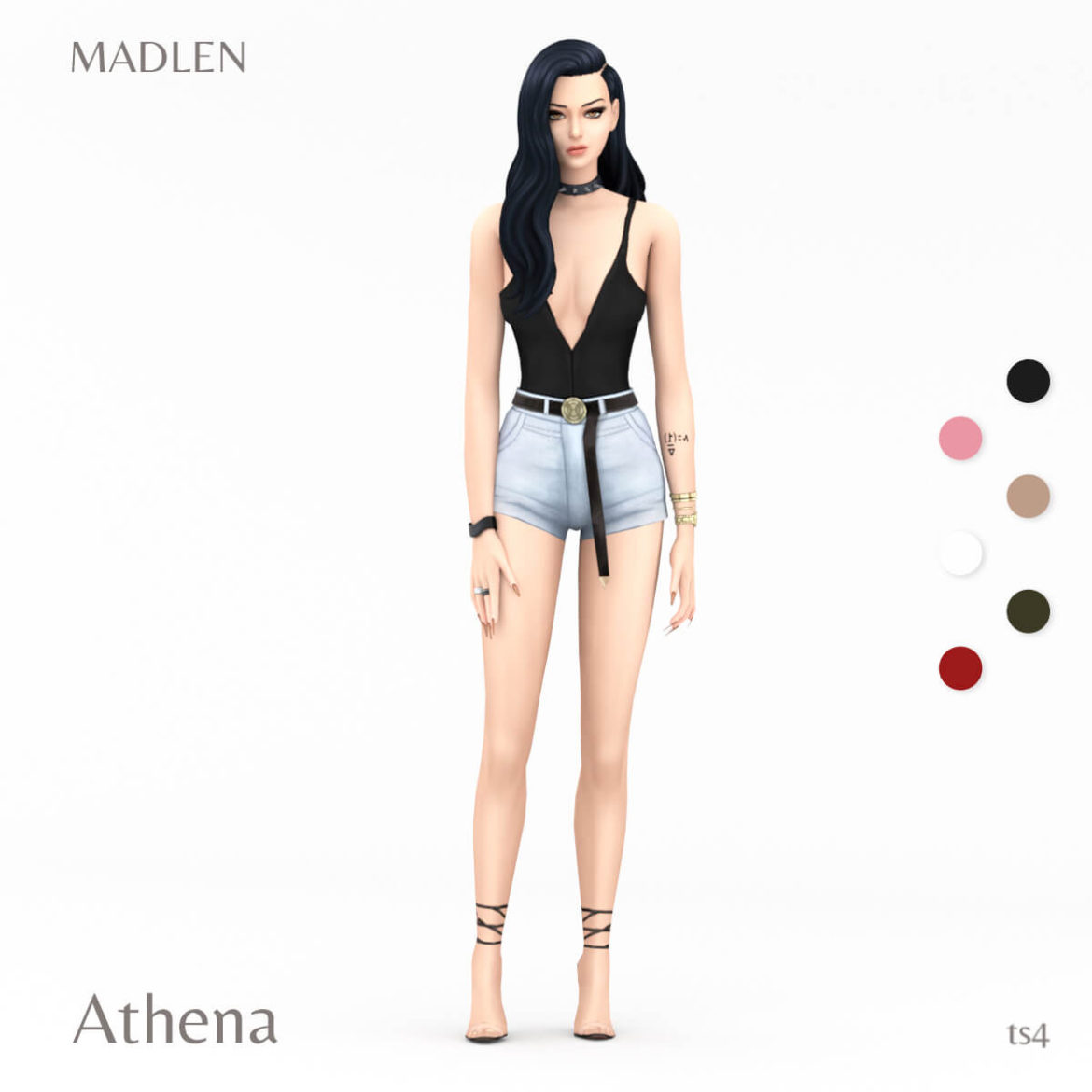 Sims 4 athena outfit just a casual everyday outfit