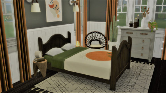 Sims 4 Rustic Dream Bed