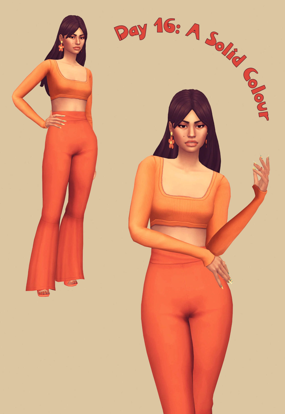 Sims 4 bashfulcookies 30 day lookbook challenge day 16