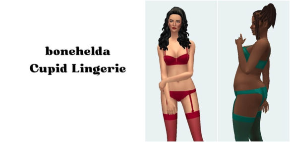 Sims 4 bonehelda Lingerie