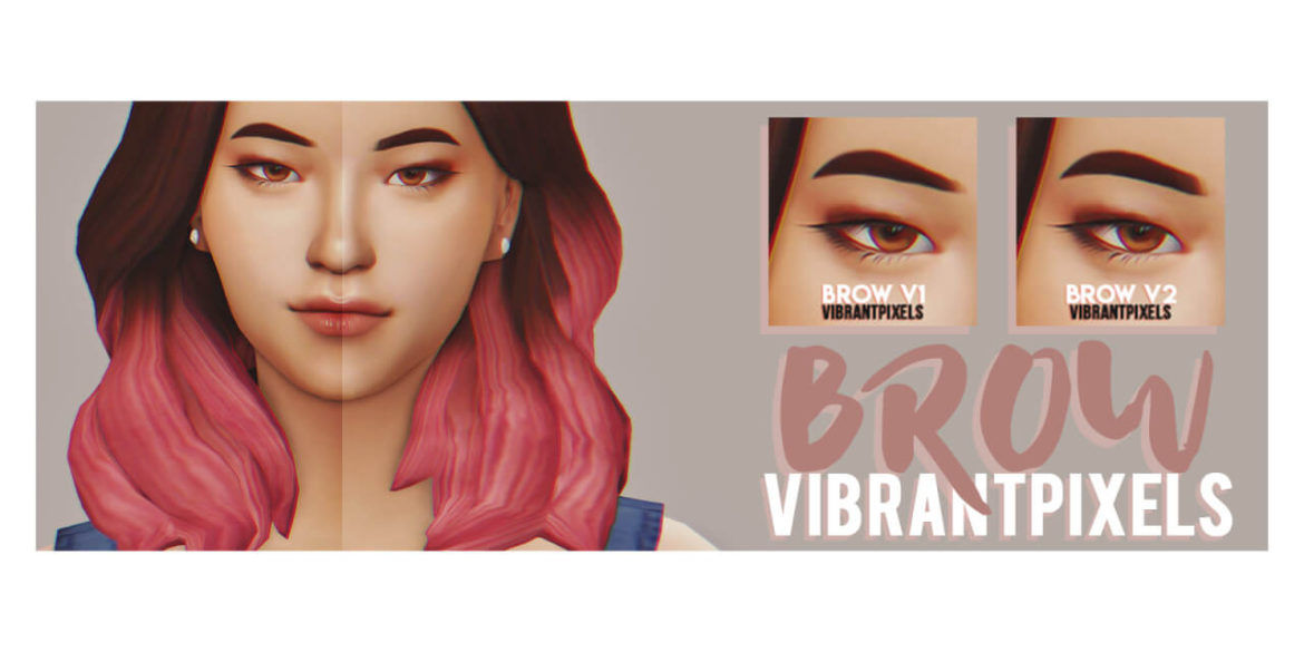 Sims 4 brow eyebrows