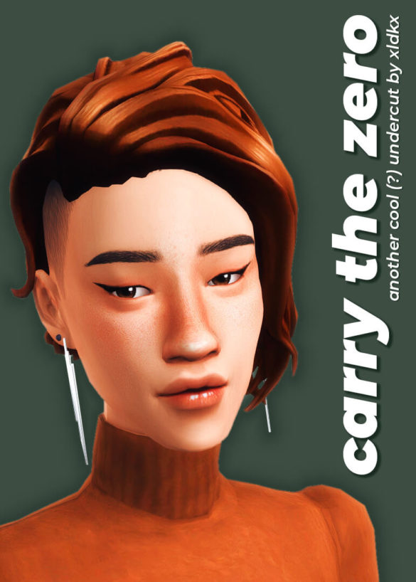 Sims 4 carry the zero hair