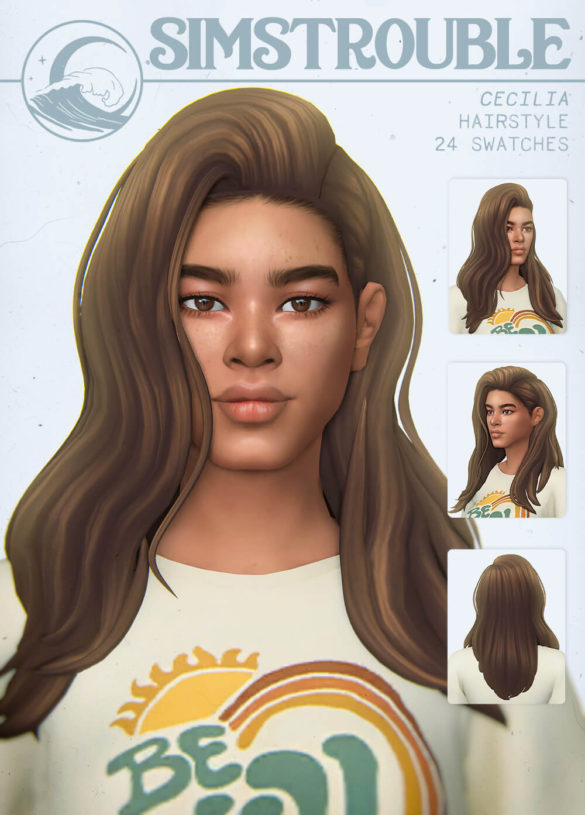 Sims 4 cecilia hair - MiCat Game