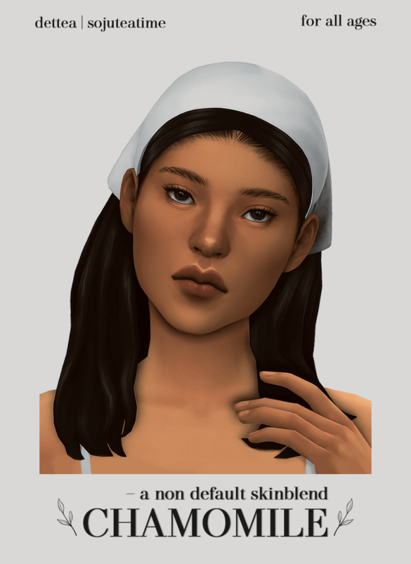 Sims 4 chamomile skinblend