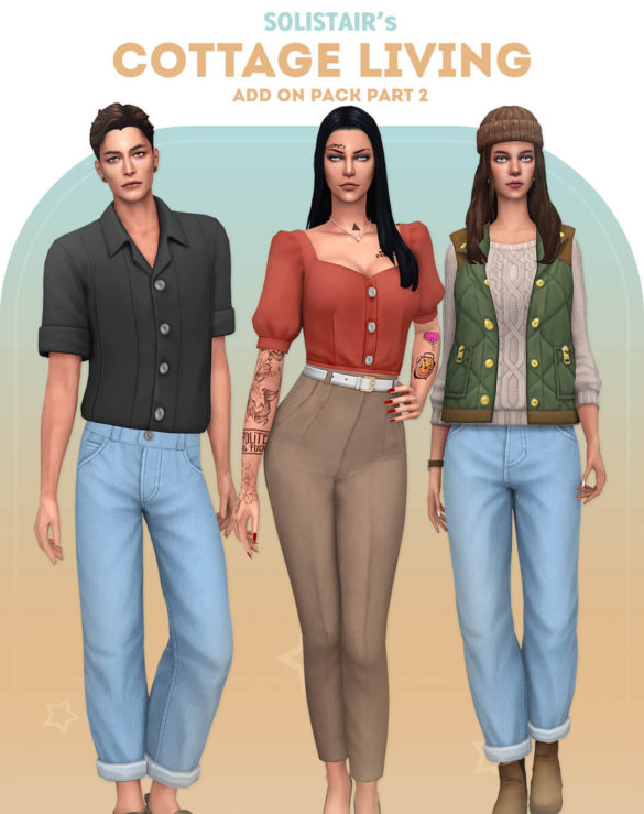Sims 4 cottage living add on pack part 2