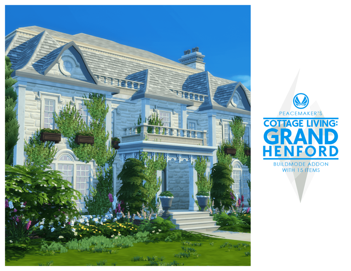 Sims 4 cottage living grand henford addon
