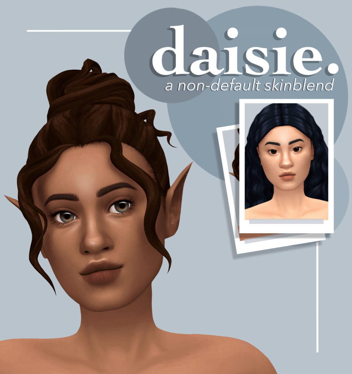 Sims 4 daisie a non default skinblend - MiCat Game