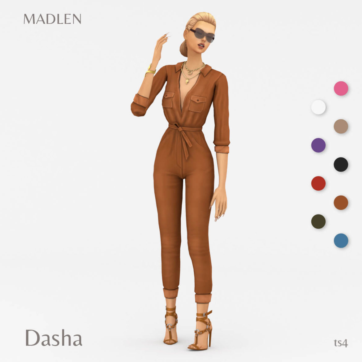 Sims 4 dasha jumpsuit