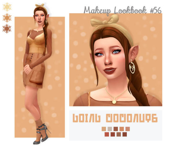 Sims 4 day 3 going coconuts by colourpop hat hair