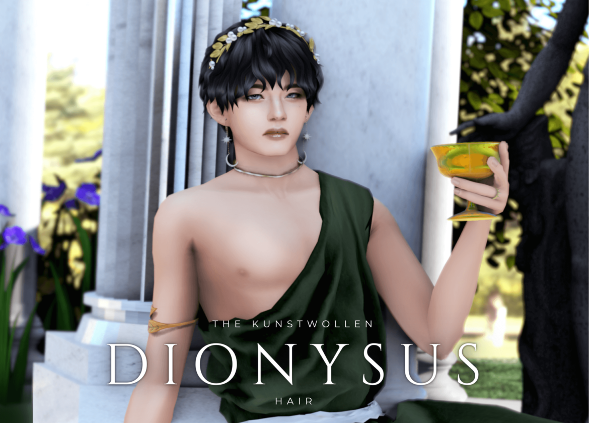 Sims 4 dionysus hair