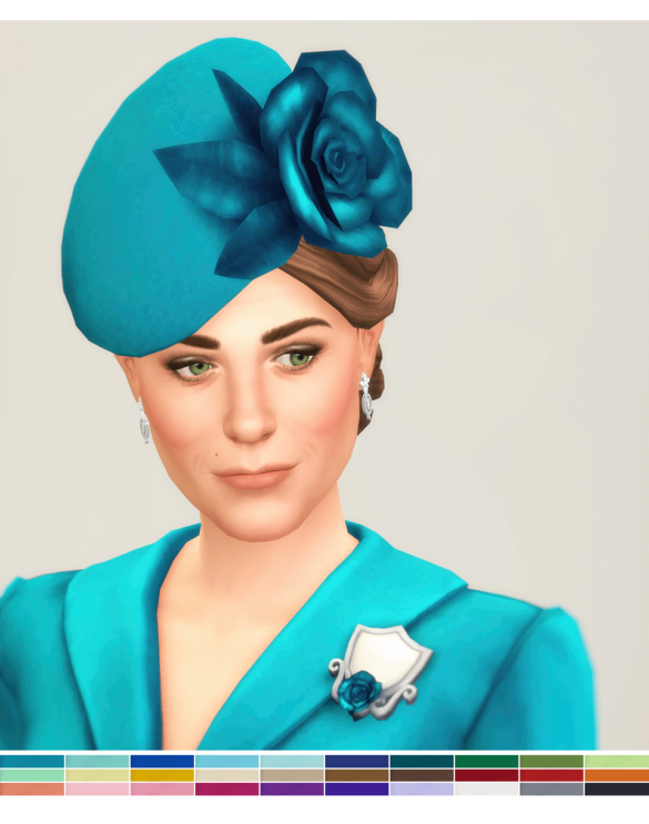 Sims 4 duchess of hat