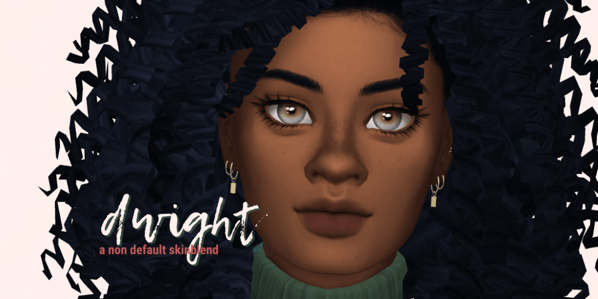 Sims 4 dwight skin a non default skinblend with the help