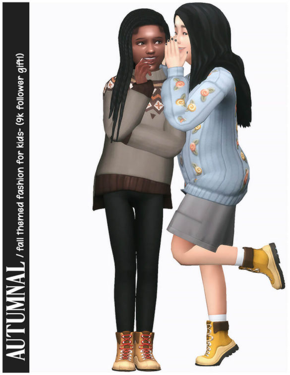 Sims 4 cottage sweater jumper