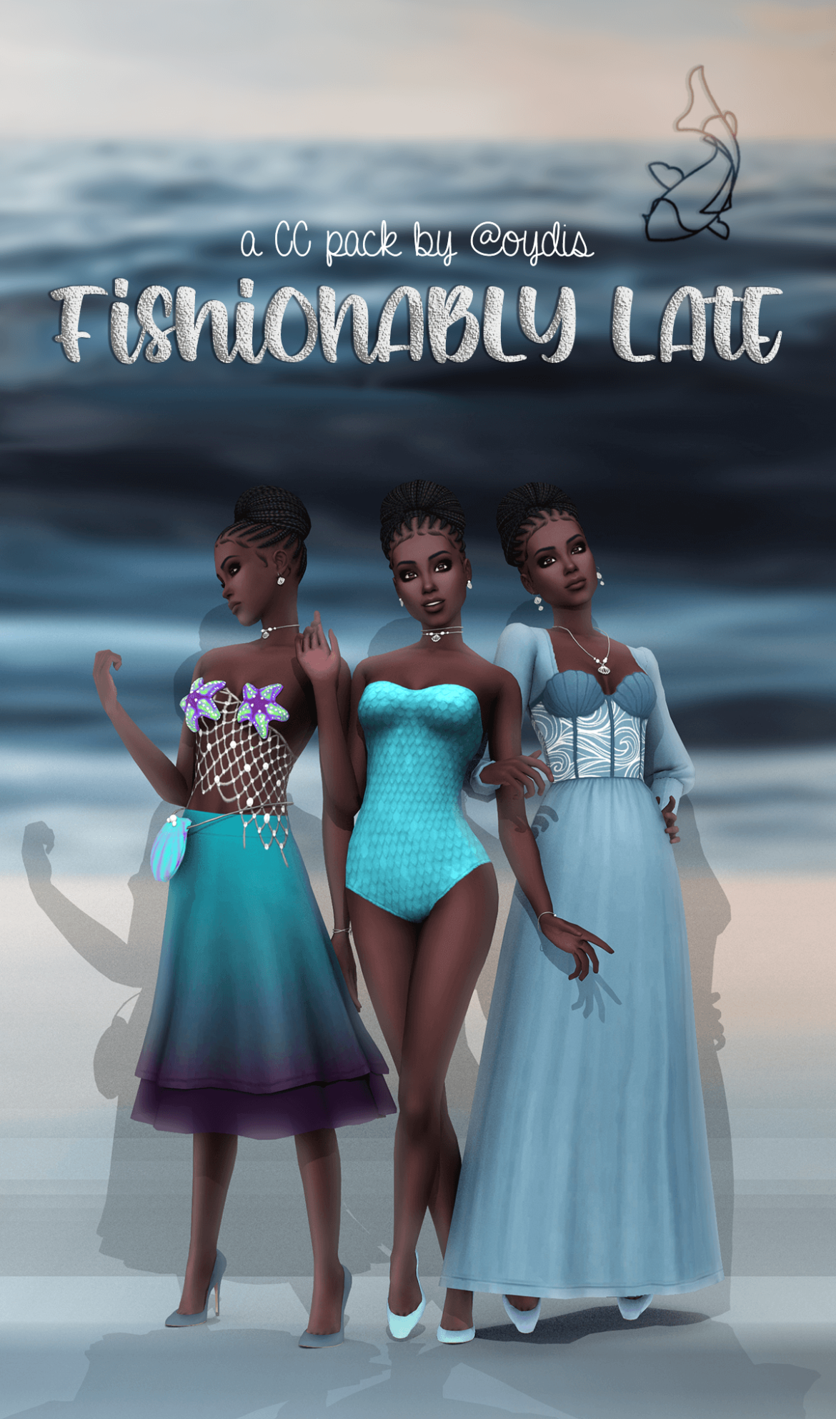 Sims 4 fishionably late clothing accessory