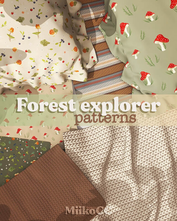Sims 4 forest explorer patterns