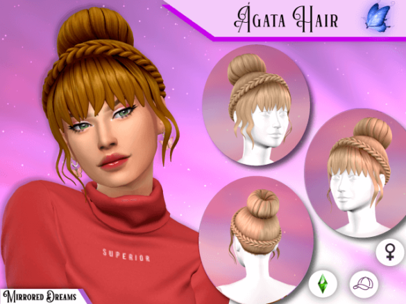 Sims 4 gata hair