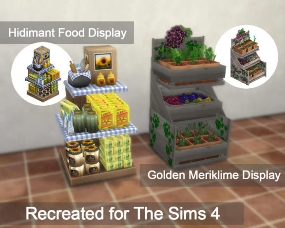 Sims 4 Golden Meriklime Display