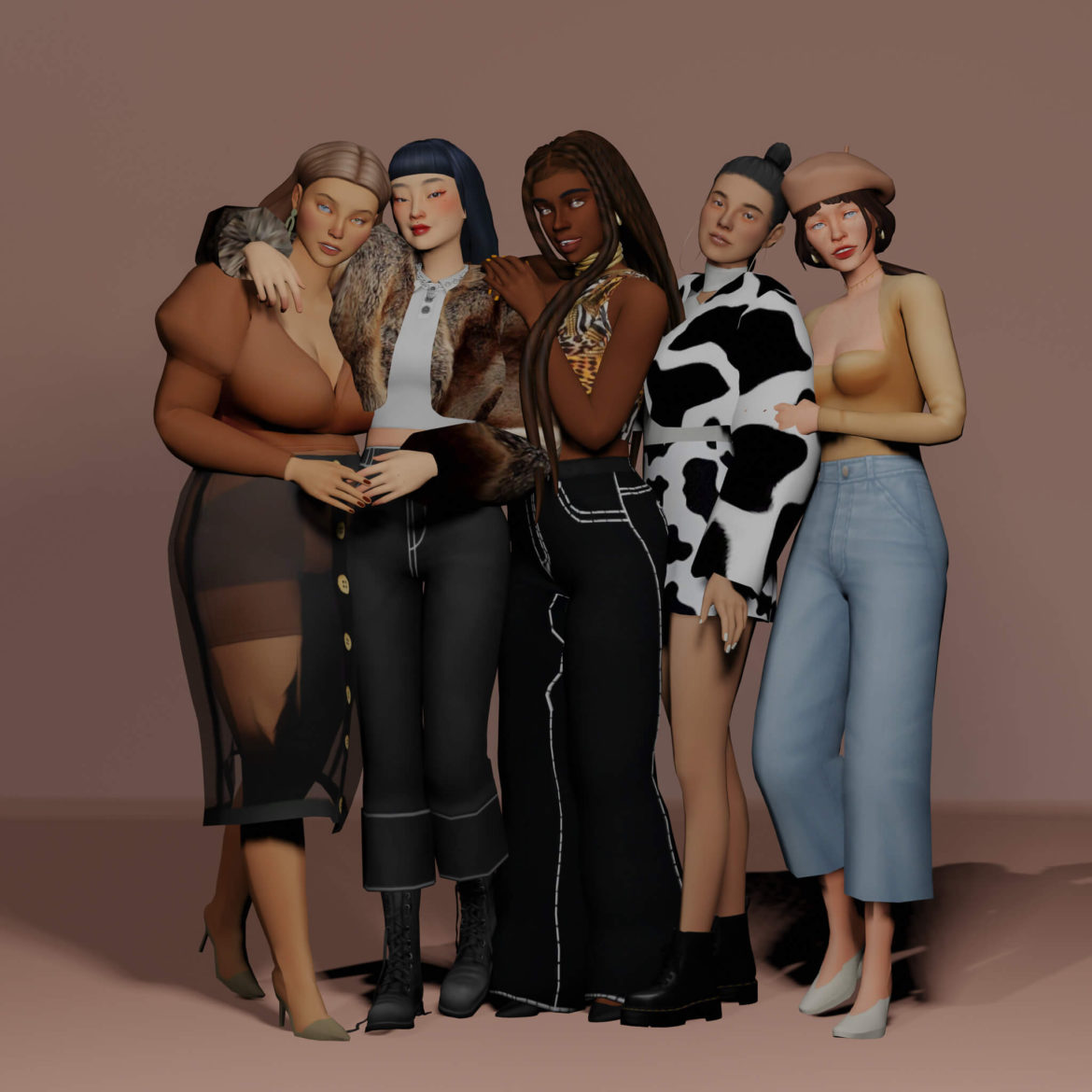 Sims 4 grlpwr lookbook vol 2