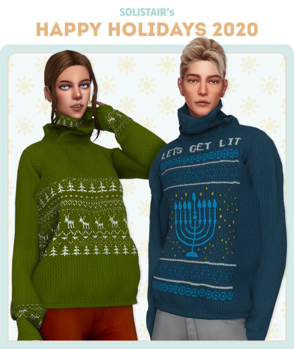Sims 4 happy comfy turtleneck