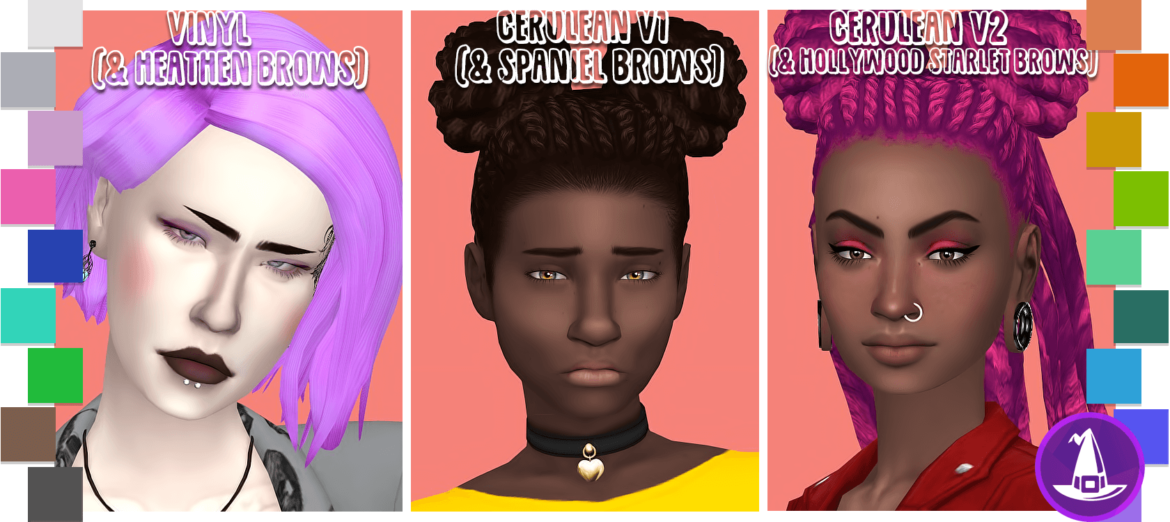 Sims 4 Heathen Brows All Faaeish Brows