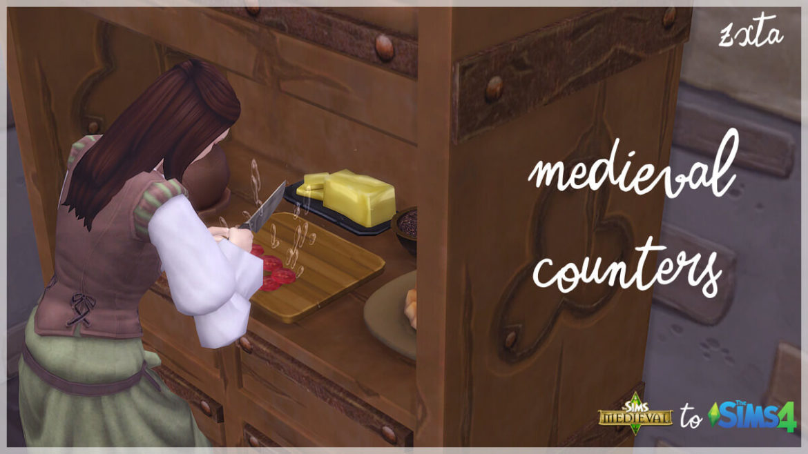 Sims 4 Medieval Counters