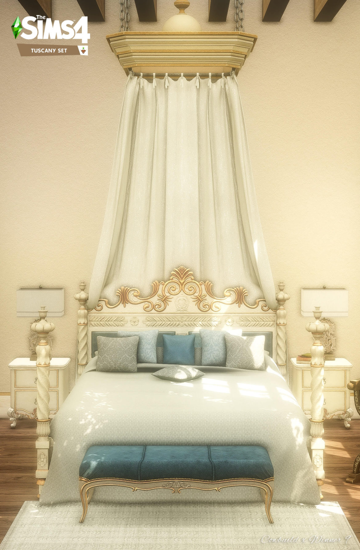Sims 4 Tuscany set