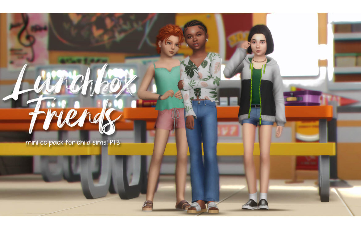 Sims 4 fiona jacket paolo shorts for child