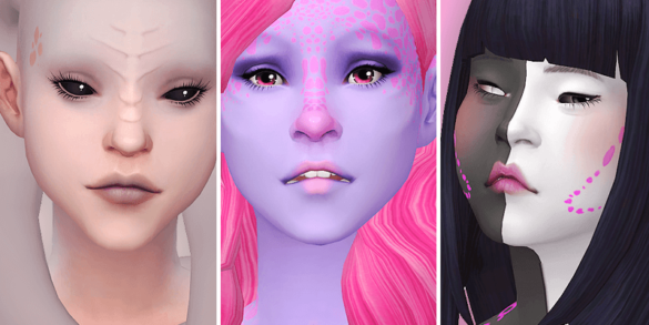 Sims 4 intergalactic supernatural overlays by pyxis