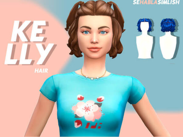 Sims 4 Kelly Hair