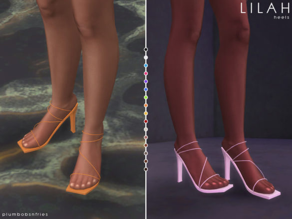 Sims 4 LILAH heels