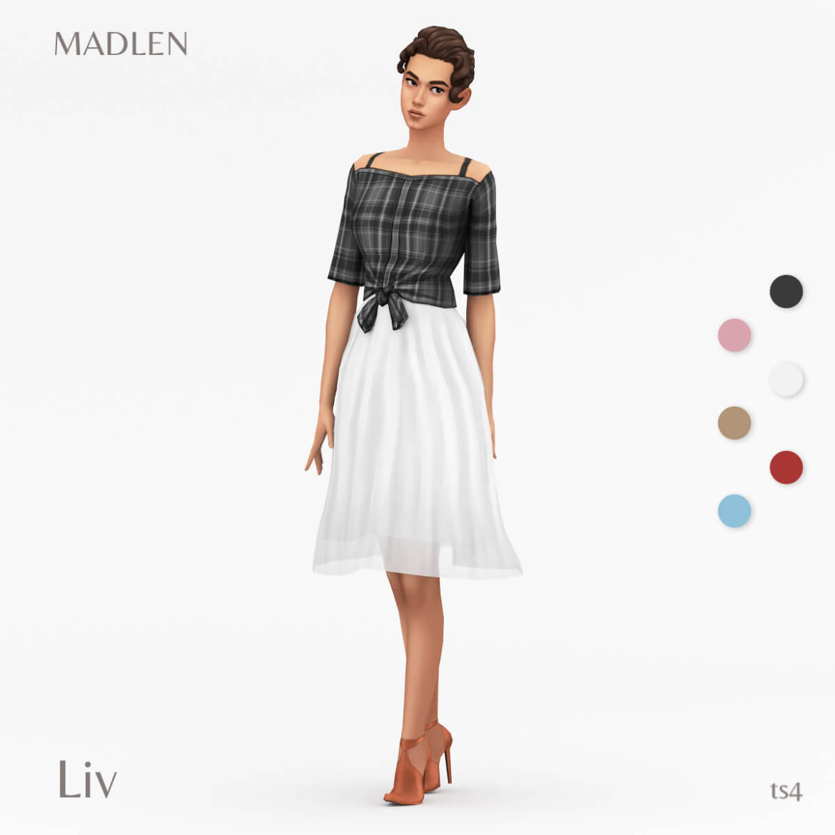 Sims 4 liv outfit adul