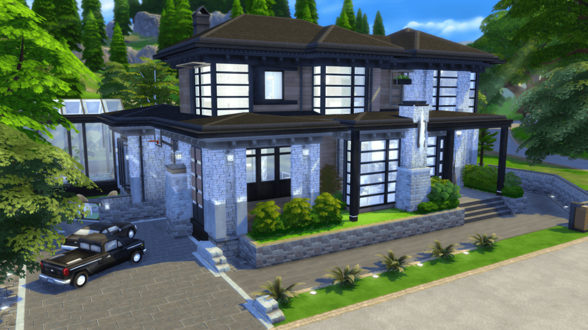 Sims 4 Modern Contemporary House