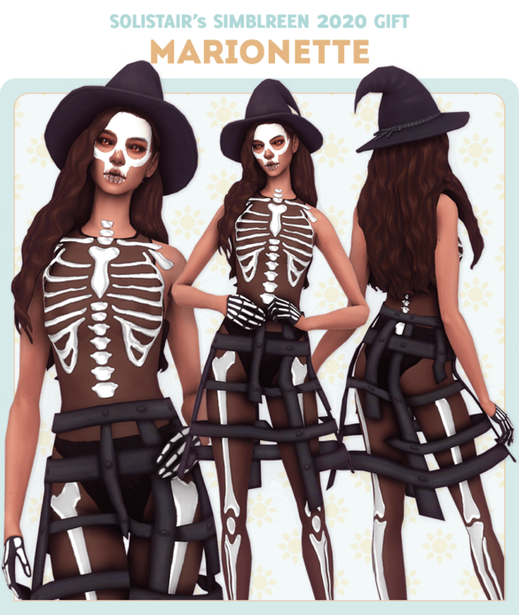 Sims 4 marionette simblreen 2020 the full set