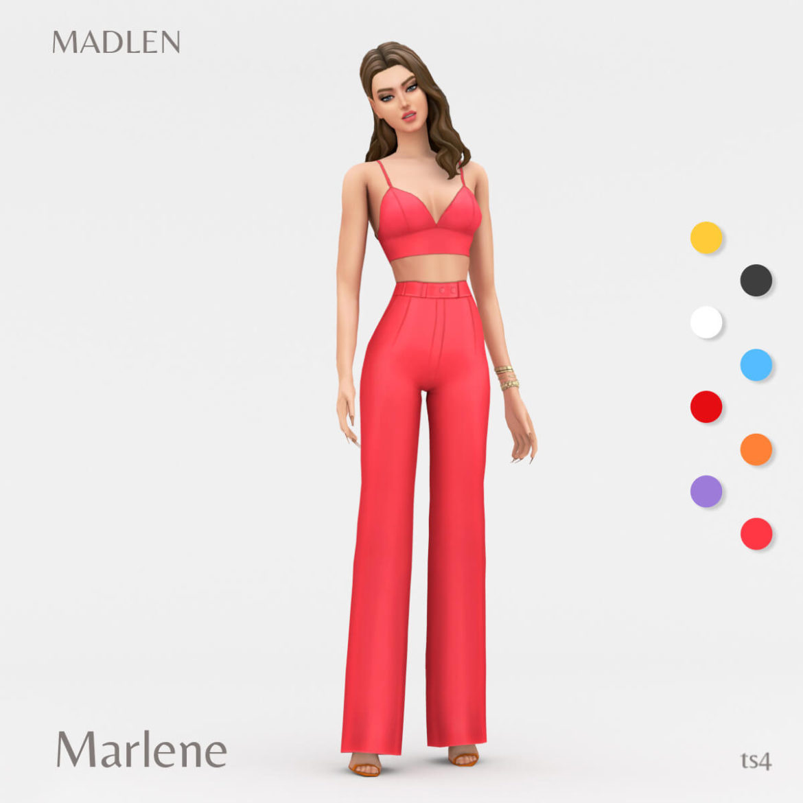 Sims 4 marlene outfit