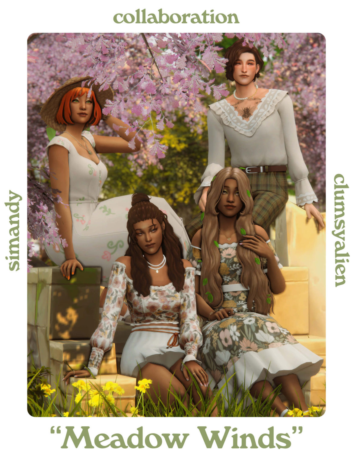 Sims 4 meadow winds by simandy x clumsyalien bgc