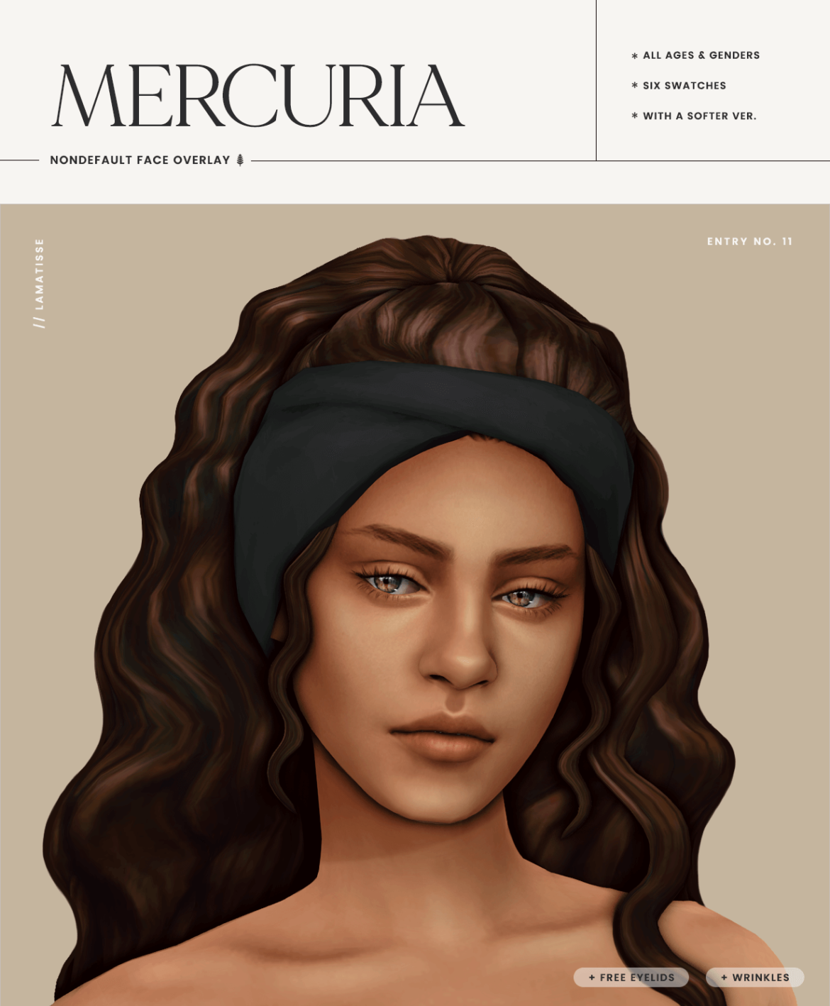 Sims 4 mercuria hair