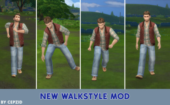 Sims 4 new walkstyle mod