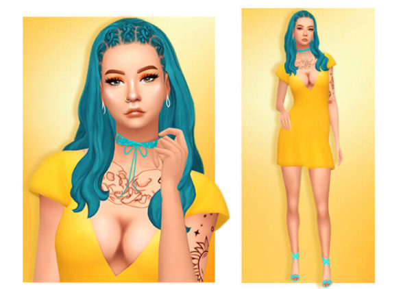 Sims 4 No Name Lookbook
