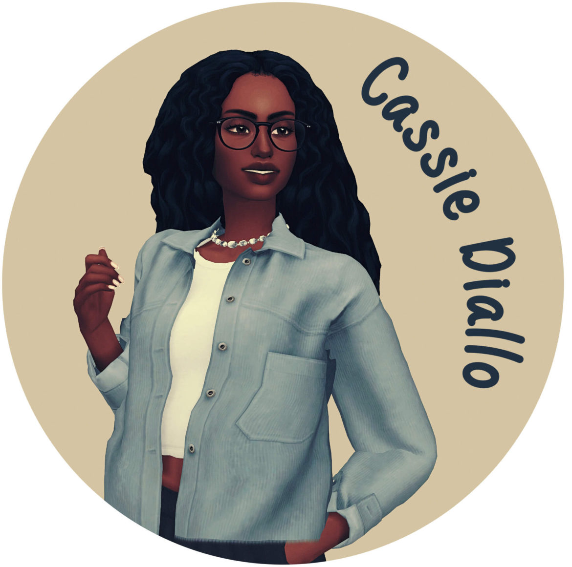 Sims 4 plumbobcrumble lookbook 38 cassie diallo its